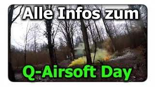 Alle Infos zum QAirsoft Day 2018 auf AreaM 144  QAirsoft [upl. by Azarria]