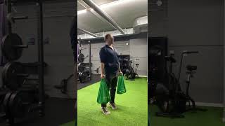 Weighted Calf Raise  Home option [upl. by Merrie]