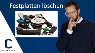 Festplatten vollständig und sicher löschen SSD amp HDD – CYBERDYNE [upl. by Eserrehs]