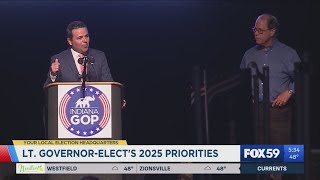 Lt Governorelect Beckwith talks 2025 priorities [upl. by Swayne78]