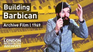 Barbican 1969 The development of the Barbican Estate following World War II [upl. by Aba]