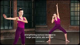 Dynamic Strength Workout with Gail Garceau on Essentrics TV [upl. by Salomo]