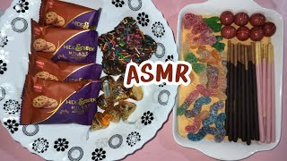 Filling plate ASMR🍪🍩🍬🍭 asmr filling plate eating shorts ytshorts [upl. by Adnarem899]