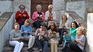 KNIT IN IRELAND KNITTING RETREAT TOUR [upl. by Ydnat]