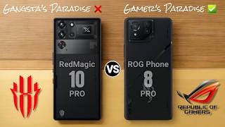 Red Magic 10 Pro vs ROG Phone 8 Pro specs review [upl. by Llewop]