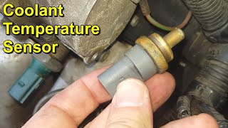 Coolant Temperature Sensor  Volkswagen Golf Mk5 [upl. by Guillema]