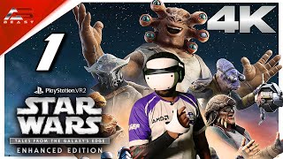 STAR WARS TALES FROM THE GALAXYS EDGE PSVR2  PART 1  INTRO  MALAYALAM WALKTHROUGH  A BitBeast [upl. by Keith]