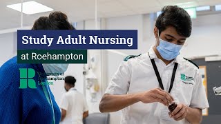 Study BSc Adult Nursing  University of Roehampton [upl. by Adnert]