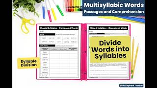 Multisyllabic Words Reading Comprehension Passages [upl. by Derina]