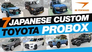 7 modified Toyota Probox Tokyo Auto Salon 2024 [upl. by Concoff]