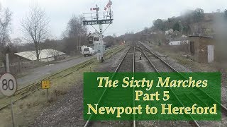 Newport Maindee East Jn to Hereford – Hastings DEMU cab ride – 24 March 2018 [upl. by Aylad601]