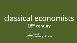 What is Classical Economics  Adam Smith  New IB Economics Syllabus  IB Microeconomics [upl. by Lauer]