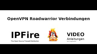 IPFire Openvpn roadwarrior [upl. by Keeton245]