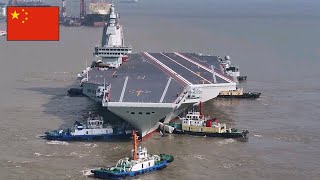 Chinas Fujian Supercarrier Is Preparing For Combat  Progress Update [upl. by Juback]