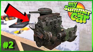 My Summer Car Full Engine Build Guide For 2023  Episode 2 [upl. by Berck]