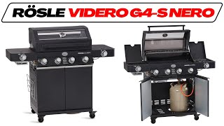 RÖSLE VIDERO G4 S Gasgrill im TestVergleich 2024  Gasgrill mit Sichtfenster [upl. by Chaddy298]