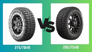 Tire Size 27570r18 vs 28575r18 [upl. by Claresta519]