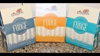 The London Deli Co Traditional All Butter Fudge Clotted Cream Vanilla amp Salted Caramel Review [upl. by Esten665]