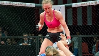 Rhonda Rousey Gets Knocked Out By Holly Holm [upl. by Ynnaffit]