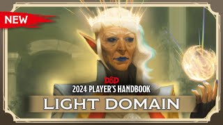 Cleric Light Domain  2024 Players Handbook  DampD [upl. by Musa736]