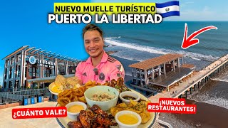 ¡Ya ABRIERON el NUEVO Muelle Turístico en el PUERTO de LA LIBERTAD 🇸🇻🤩 ¿Es gratis [upl. by Manara]