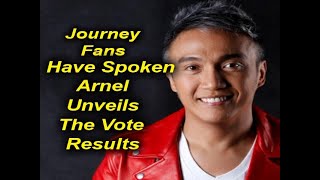 Arnel Pineda Shares The Vote Results Deciding His Future In Journey [upl. by Durham446]