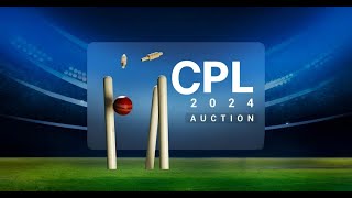 CPL PLAYER AUCTION 2024 [upl. by Richardson]