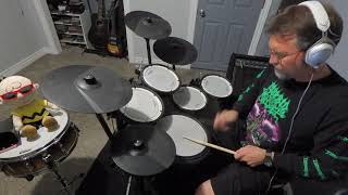 Michael Damian quotSaved By the Bellquot Theme Song Drum Cover [upl. by Enyale]