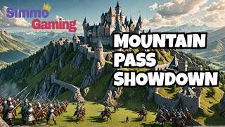 AOE4 Multiplayer CoOp  Mountain Pass Defense [upl. by Tteve]