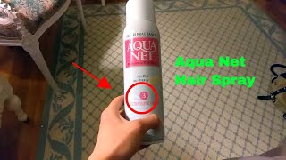 ✅ How To Use Aqua Net Hair Spray Review [upl. by Bugbee]