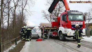 Zwei Pkw kollidieren auf der Kremser Straße in Langenlois [upl. by Cyb]