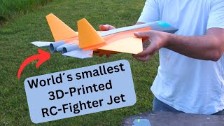 Printing and Flying the JRM01 Junior Mini RC Fighter Jet [upl. by Durr]