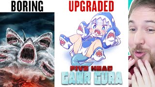 FUNNY ANIME MEMES Upgrading Bad Movies using Cute Anime Girls [upl. by Vitoria]