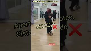 tango↪️CONTRA giro de ambos↪️shortsvideo reels tangoclass tangoargentino clasesdetango dance [upl. by Fitzger]