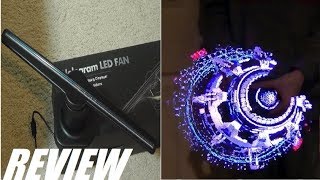 REVIEW 3D Hologram LED Fan Display  Future Is Here [upl. by Risley]