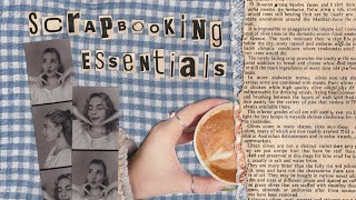 Musthave Scrapbooking Essentials To Get Started [upl. by Otsugua623]