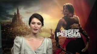 Prince of Persia  Gemma Arterton Interview [upl. by Halian]