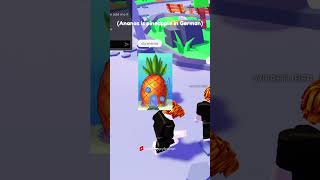 du ananas 🍍roblox robloxmemes entertainment comedy funny [upl. by Naginnarb]