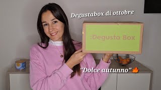 Apriamo la Degustabox di Ottobre🍁😋 [upl. by Nebra708]