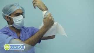 Cover X® Sterile Disposable Drapes and Gowns Video Tutorial [upl. by Filipe]