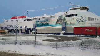 Stena Line HSS Stena Carisma in Gothenburg 2021 [upl. by Demetrius858]