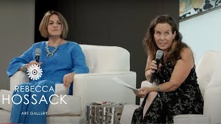 Citibank X LA Art Show Gallerist Interview with Rebecca Hossack 2022  Rebecca Hossack Art Gallery [upl. by Nalla]