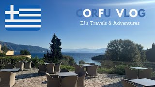 CORFU  DASSIA  GREECE  GREEK ISLANDS  GRECOTEL  HOLIDAY VLOG [upl. by Asilad]