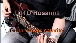 VariaxHelix TOTO  Rosanna Guitar Cover [upl. by Jallier]