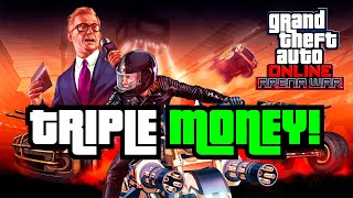 GTA 5  Event Week Preview  TRIPLE MONEY Arena War Payphone Hits  Halloween Vehicle Discounts [upl. by Ecinreb539]