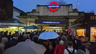 Embankment station Walk through Journey [upl. by Rip]