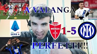 🤩 PERFETTI A VALANGA SUL MONZA💦 Monza 15 Inter [upl. by Luahs]