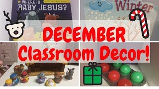 December Classroom TourHome DaycareHomeschool [upl. by Jadd]