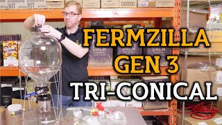 Fermzilla TriConical Gen 3 Unboxing And Setup What You Need To Know [upl. by Arekahs]