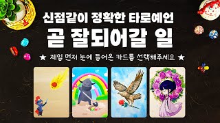 타로 곧 잘되어갈 일에 대해 신점처럼 소름돋는 타로의 예언을 들어볼게요 [upl. by Desdamona]